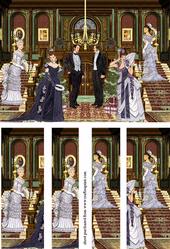 Victorian Christmas Hall Side Stacker