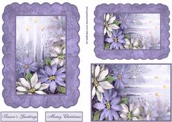 Lavender & Lace Poinsettias