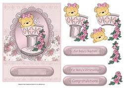 Baby Girl Bear's Christening
