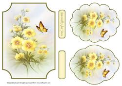 Celandines & Butterfly Plaques