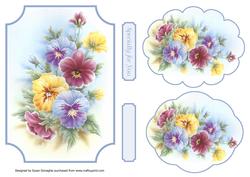 Pansy Plaques
