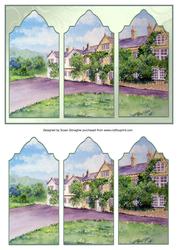 Country Inn Triptych