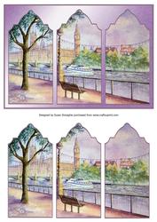London Embankment Triptych