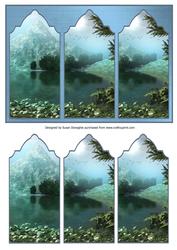 Mountain Lake Triptych