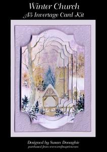 Winter Church A5 Invertage Card Kit