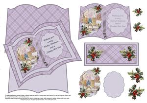 Winter Church Easel Book