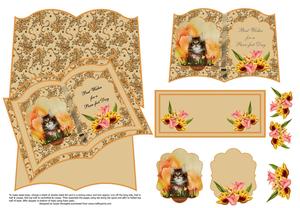 Daydreamer Kitten Easel Book