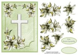 White Lilies with Sympathy