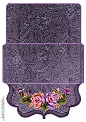 Enchanted Floral Clutch Bag