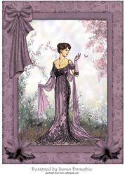 Lady on the Patio A4