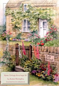 Rose Cottage in Watercolour