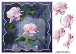 Rose Decor 8x8 Card Front