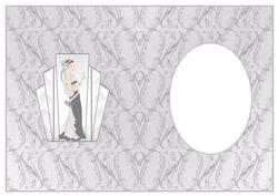 Art Deco Cocktail Hour A5 Insert