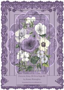 Petunia Posy A4 Invertage Kit