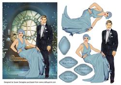 Art Deco Lovers by Candlelight