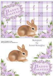 Easter Bunny & Wisteria