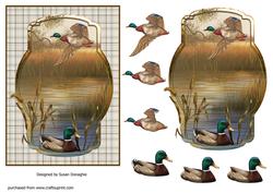 Mallards in the Marsh