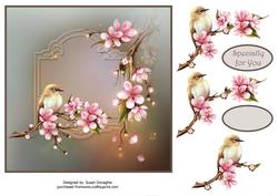 Bunting & Cherry Blossom