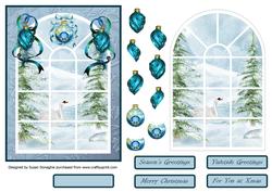 Christmas Winter Window