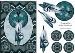 Native American Art Card Front