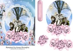 Kittens and Roses 6
