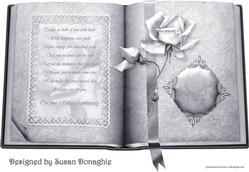 Silver Wedding Book of Roses