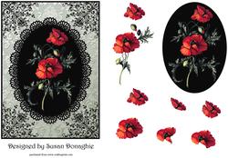 Filigree Poppies