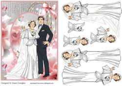 Wedding Extravaganza Bride and Groom