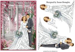 Wedding Extravaganza Bride and Groom 2 A5