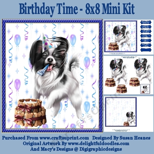 Birthday Time - 8x8 Mini Kit
