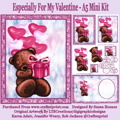Especially For My Valentine - A5 Mini Kit