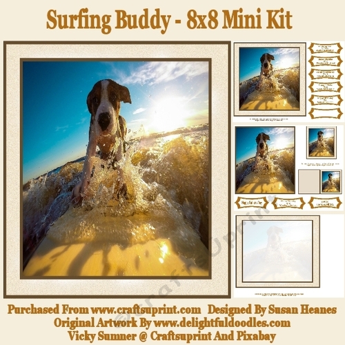 Surfing Buddy - 8x8 Mini Kit