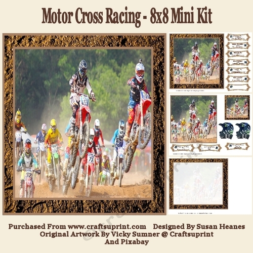 Motor Cross Racing - 8x8 Mini Kit