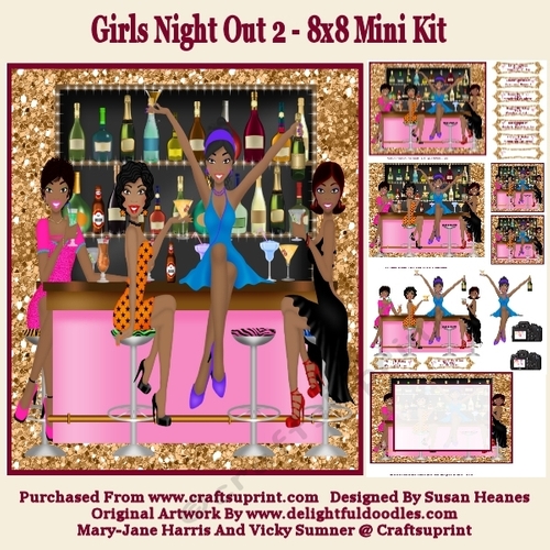Girls Night Out 2 - 8x8 Mini Kit