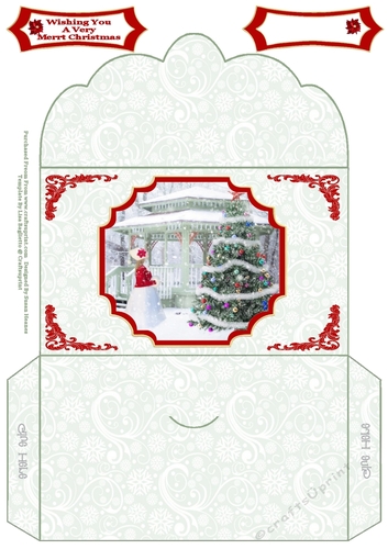 Gazing At The Christmas Tree - Money Wallet
