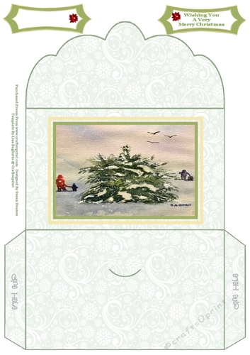 Oh Christmas Tree - Money Wallet