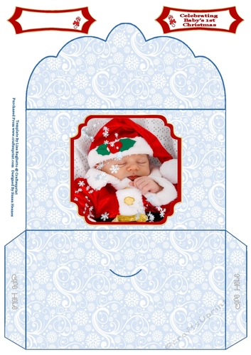 Celebrating Babys 1st Christmas - Money Wallet