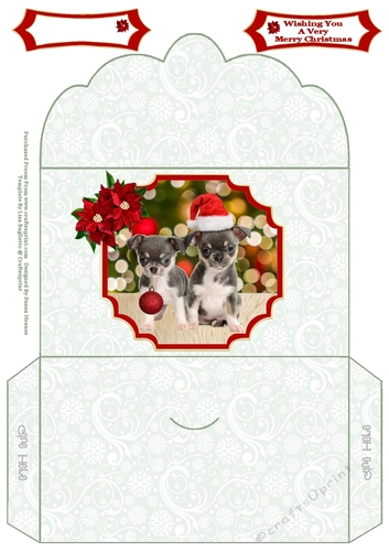 Christmas With Our pets - Money Wallet