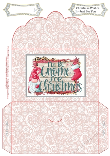Ill Be Gnome For Christmas - Money Wallet