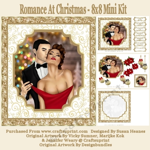 Romance At Christmas - 8x8 Mini Kit