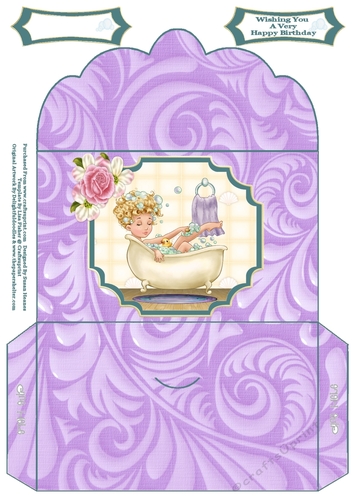 A Relaxing Bath - Money Wallet