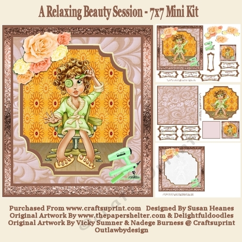 A Relaxing Beauty Session - 7x7 Mini Kit