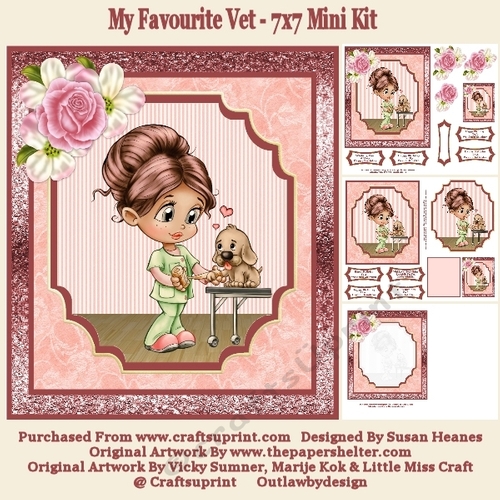 My Favourite Vet - 7x7 Mini Kit