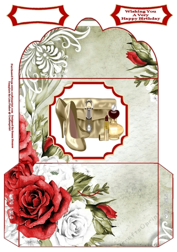 A Ladies Essentials Gold - Money Wallet