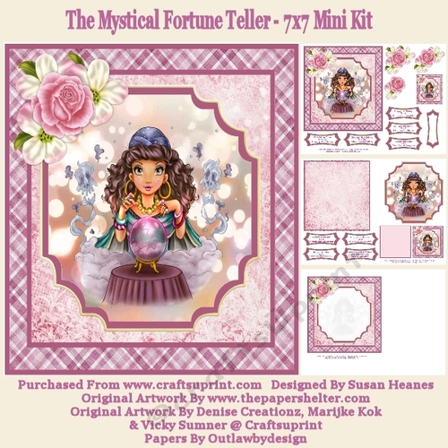 The Mystical Fortune Teller - 7x7 Mini Kit