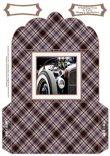 A Refurbished Vintage Car - Money Wallet