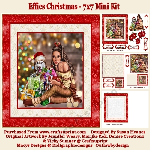 Effies Christmas - 7x7 Mini Kit