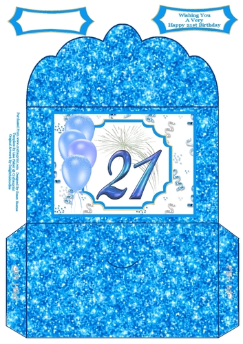 Wishing You A Happy 21st Birthday 2 - Money Wallet