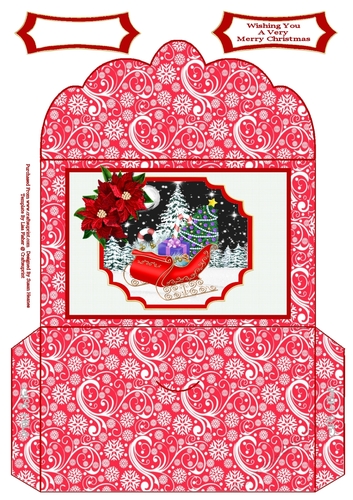 Christmas Sleigh - Money Wallet