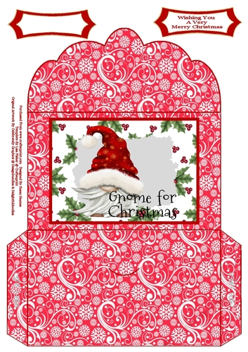 Gnome For Christmas - Money Wallet